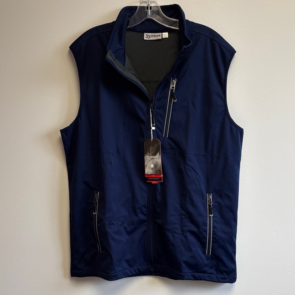 Men's Navy Blue Vest
